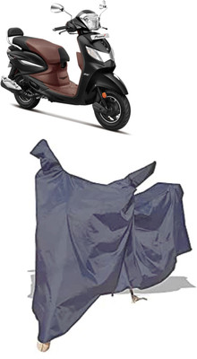 Amexride Two Wheeler Cover for Hero(Pleasure Plus, Grey)