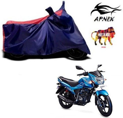 DeepShakshi AUTOMOTIVE Waterproof Two Wheeler Cover for TVS(Victor New, Blue, Red)