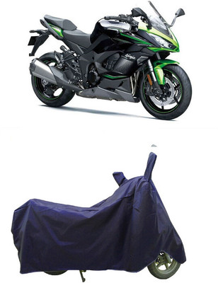 Coxtor Waterproof Two Wheeler Cover for Kawasaki(Ninja 1000, Blue)