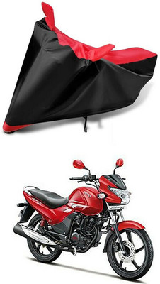 DeepShakshi AUTOMOTIVE Two Wheeler Cover for Hero(Achiever, Red, Black)