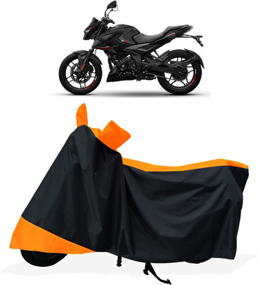 Tricway Two Wheeler Cover for Bajaj(Pulsar 250 BS6, Orange)
