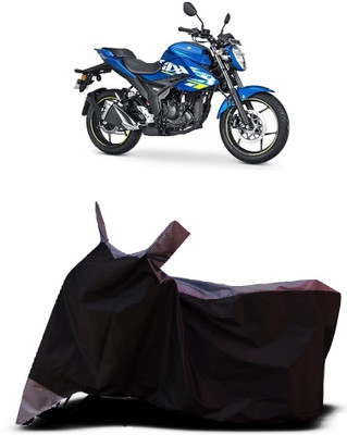 THE REAL ARV Waterproof Two Wheeler Cover for Suzuki(Gixxer, Grey)
