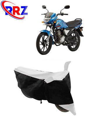 RRZ Waterproof Two Wheeler Cover for Yamaha(Saluto RX, Black, White)
