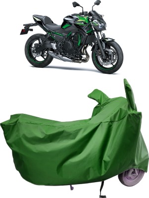 Amexride Two Wheeler Cover for Kawasaki(Z650 BS6, Maroon)