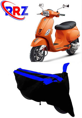 RRZ Waterproof Two Wheeler Cover for Vespa(Vespa SXL 125, Black, Blue)