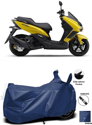 smwzxyu Two Wheeler Cover for Yamaha(Majesty S 155 maxi, Blue)