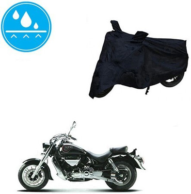 Mdstar Waterproof Two Wheeler Cover for Hyosung(ST7, Black)