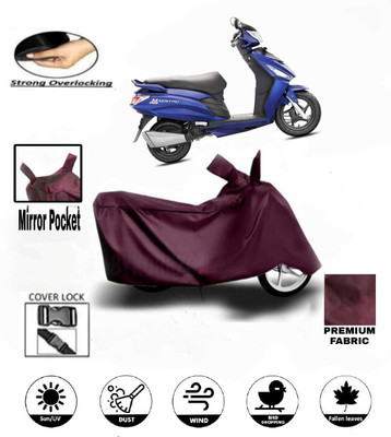 AutoGalaxy Waterproof Two Wheeler Cover for Hero(Maestro, Maroon)