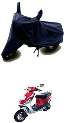 Accedre Two Wheeler Cover for Kinetic(Blue)