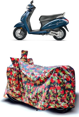 Autofly Waterproof Two Wheeler Cover for Honda(Activa 4G, Multicolor)