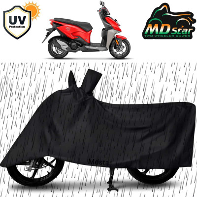 MWBB Two Wheeler Cover for Hero(Electric E-Sprint, Black)