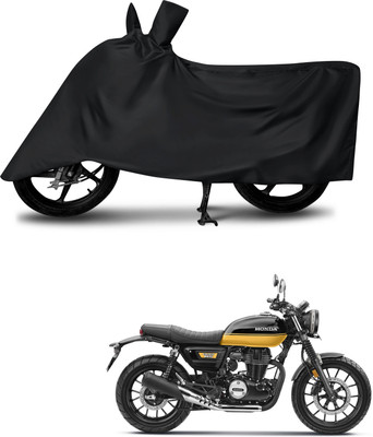 DeepShakshi AUTOMOTIVE Waterproof Two Wheeler Cover for Honda(CB350RS, Black)