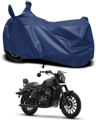 RABABLI Waterproof Two Wheeler Cover for Yezdi(Roadster 650, Blue)
