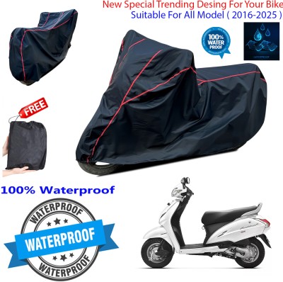 OliverX Waterproof Two Wheeler Cover for Honda(Activa 3G, Black)