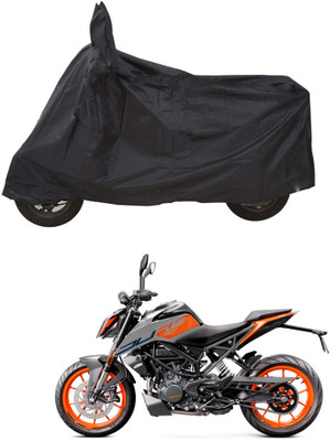 CODOKI Waterproof Two Wheeler Cover for KTM(200 Duke BS6, Black)