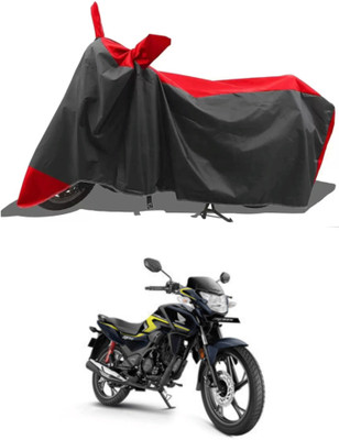 RAQTRO Two Wheeler Cover for Honda(SP125, Red, Black)