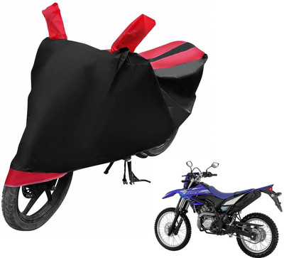 Auto Hub Two Wheeler Cover for Yamaha(Red)