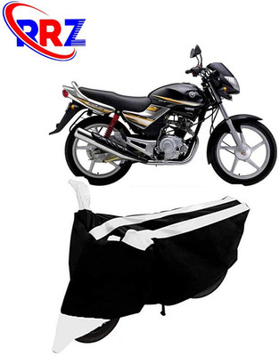 RRZ Waterproof Two Wheeler Cover for Yamaha(Libero, Black, White)