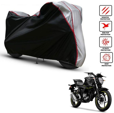 Car Life Waterproof Two Wheeler Cover for Suzuki(Gixxer, Multicolor)