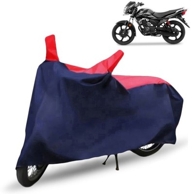 Mdstar Waterproof Two Wheeler Cover for TVS(Victor GLX, Red, Blue)