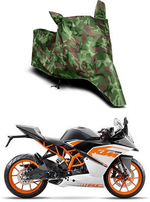 Furious3D Two Wheeler Cover for KTM(RC 200, Multicolor)