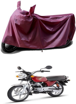 THE REAL ARV Waterproof Two Wheeler Cover for Bajaj(Boxer, Maroon)