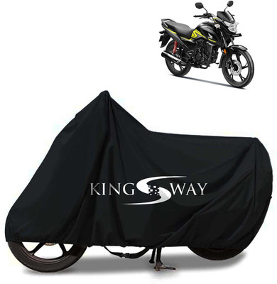CoverXpert Two Wheeler Cover for Honda(SP 125, Black)