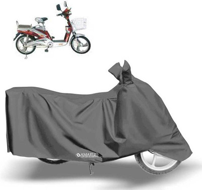 Mdstar Waterproof Two Wheeler Cover for Avon(E Star, Grey)