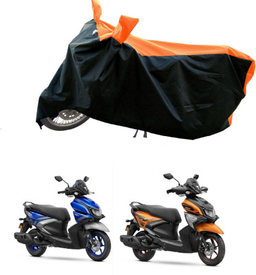 DeepShakshi AUTOMOTIVE Waterproof Two Wheeler Cover for Yamaha(RayZR 125 Fi, Orange)