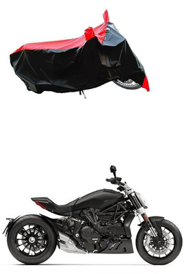 VESMEI Two Wheeler Cover for Ducati(XDiavel, Red)