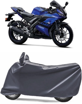 V VINTON Two Wheeler Cover for Yamaha(R15 V3, Grey)