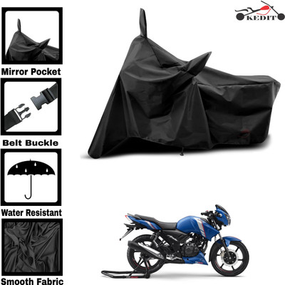 KEDIT Two Wheeler Cover for Suzuki(Black)