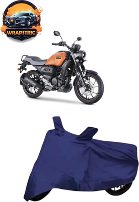 WRAPSTRIC Waterproof Two Wheeler Cover for Yamaha(FZ-X, Blue)