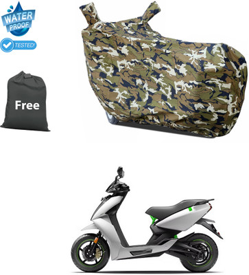 GOSHIV-car and bike accessories Waterproof Two Wheeler Cover for Ather(Yellow)