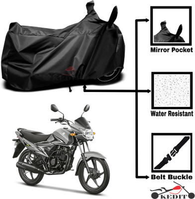 KEDIT Two Wheeler Cover for Universal For Bike(Hayate EP, Black)
