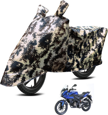 Euro Care Waterproof Two Wheeler Cover for Bajaj(Pulsar 150 DTS-i, Silver)