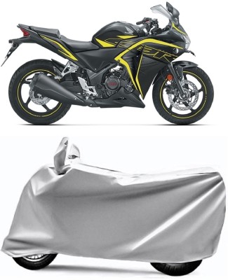 V VINTON Two Wheeler Cover for Honda(CBR 250R, Grey)