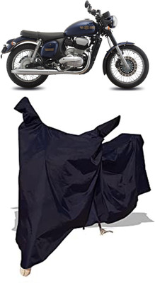 Amexride Two Wheeler Cover for JAWA(42 BS6, Black)