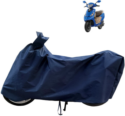 Horseyaart Waterproof Two Wheeler Cover for TVS(Scooty Zest BS6, Blue)