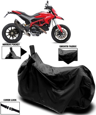 MMSSTAR Waterproof Two Wheeler Cover for Ducati(Hypermotard 939, Black)