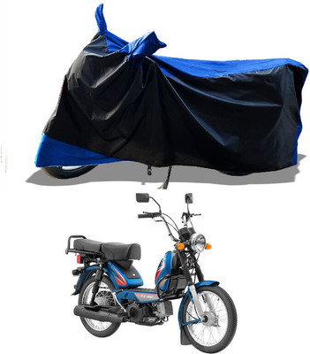 DeepShakshi AUTOMOTIVE Waterproof Two Wheeler Cover for TVS(Heavy Duty, Blue)