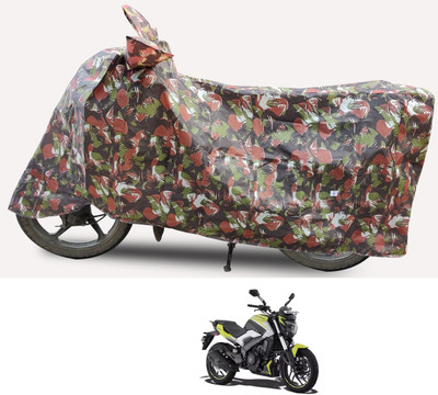 Euro Care Two Wheeler Cover for Bajaj(Dominar 250, Brown)