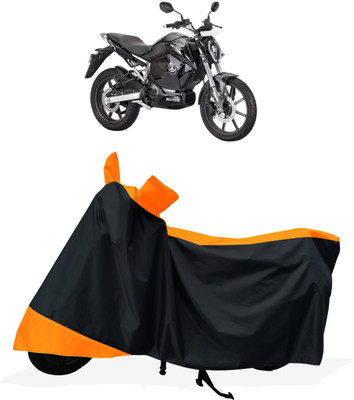 Tricway Two Wheeler Cover for Revolt(Motors RV 400, Orange)
