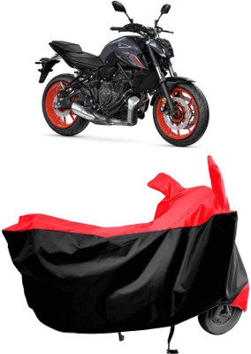 KEDIT Two Wheeler Cover for Yamaha(MT 07, Red)