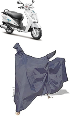 Amexride Two Wheeler Cover for Hero(Duet 125 CC BS6, Grey)