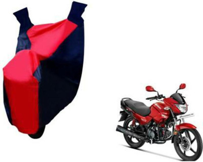 HMS Two Wheeler Cover for Hero(Glamour FI, Red, Blue)