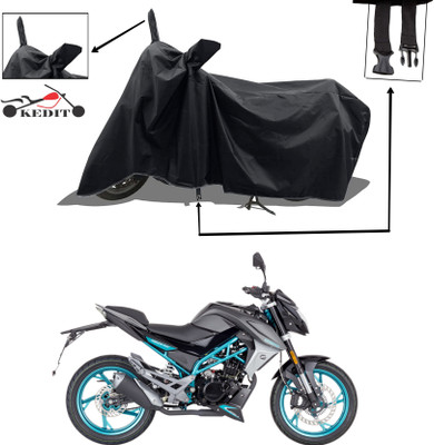KEDIT Two Wheeler Cover for CFMoto(150NK BS6, Black)