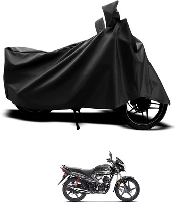 CODOKI Waterproof Two Wheeler Cover for Honda(Dream Yuga, Black)