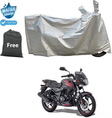 CODOKI Waterproof Two Wheeler Cover for Bajaj(Pulsar 150, Silver)