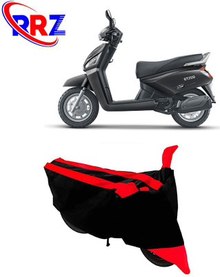 AutoGalaxy Waterproof Two Wheeler Cover for Mahindra(Gusto, Black, Red)